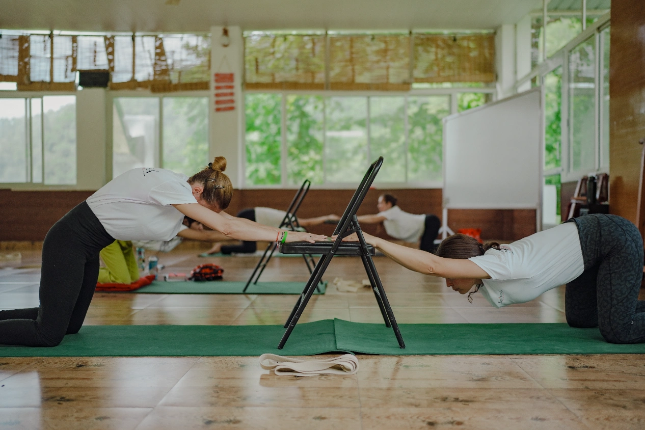 Happy students of yoga ttc