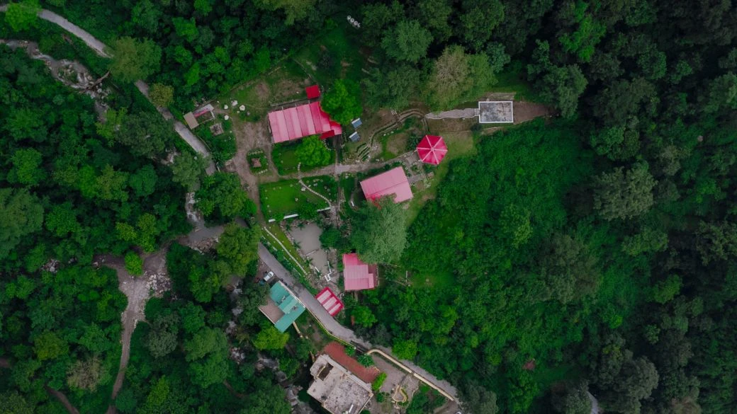 bird eye view adhiroha rishikesh