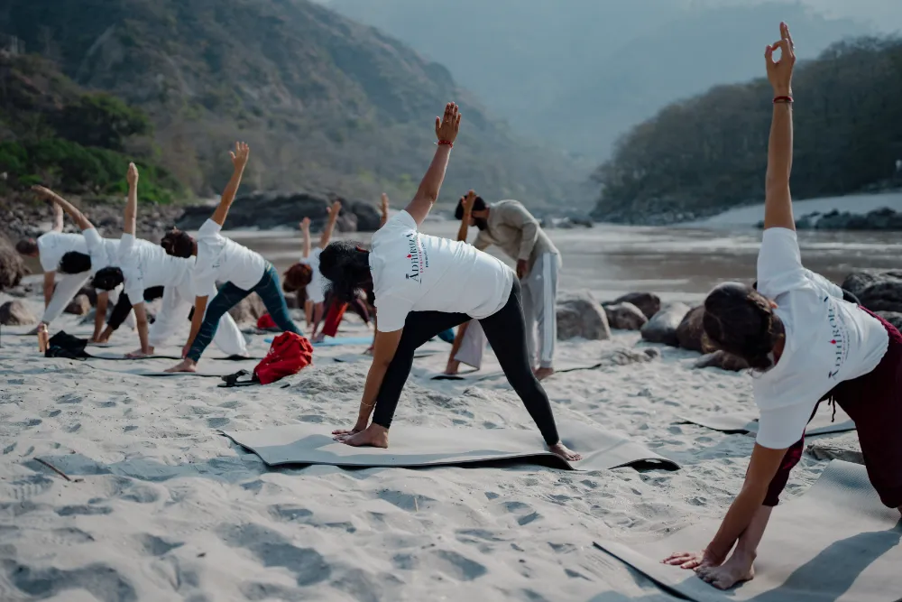 Ashtanga and Vinyasa yoga training at Adhiroha, Rishikesh