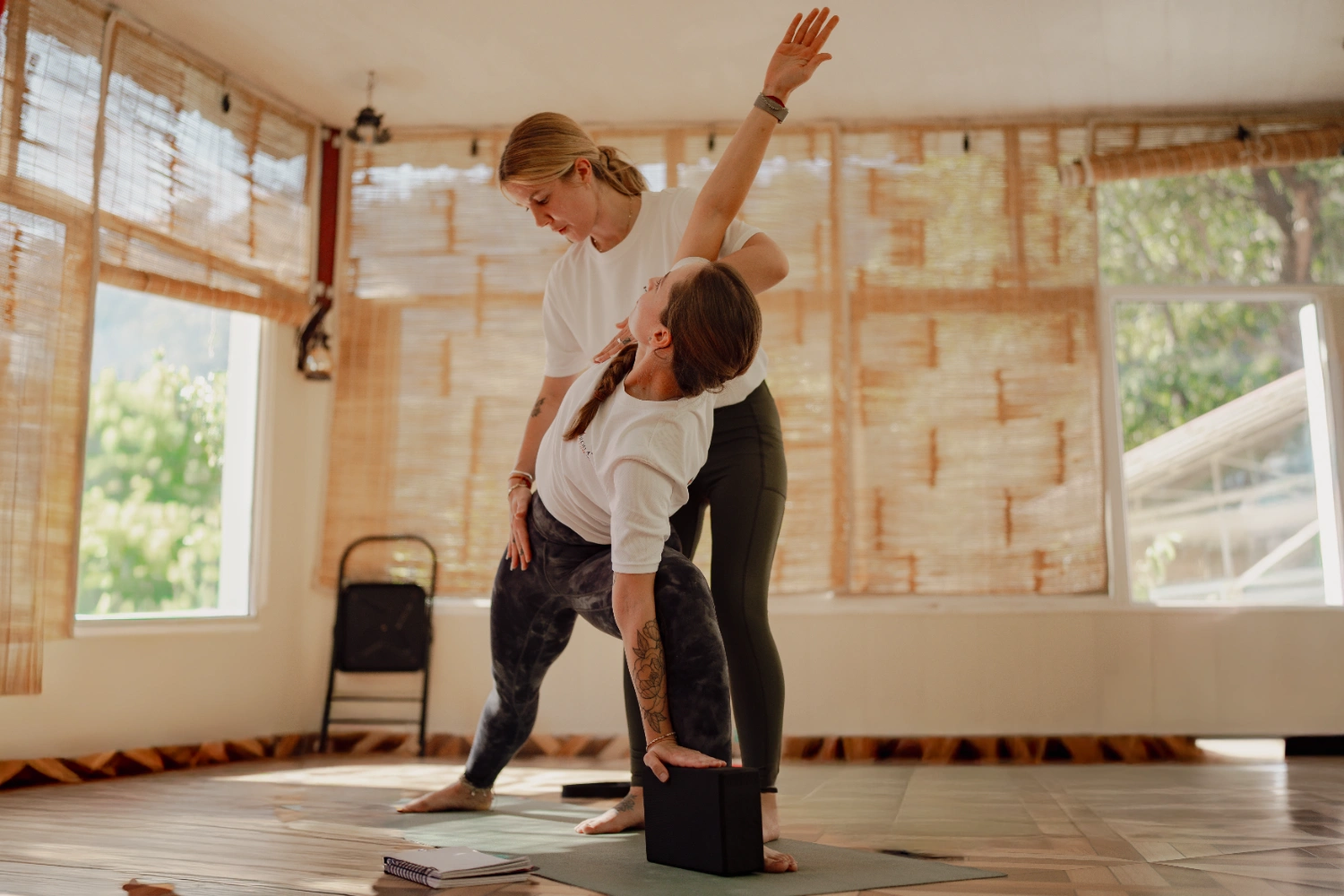 students enjoying rains