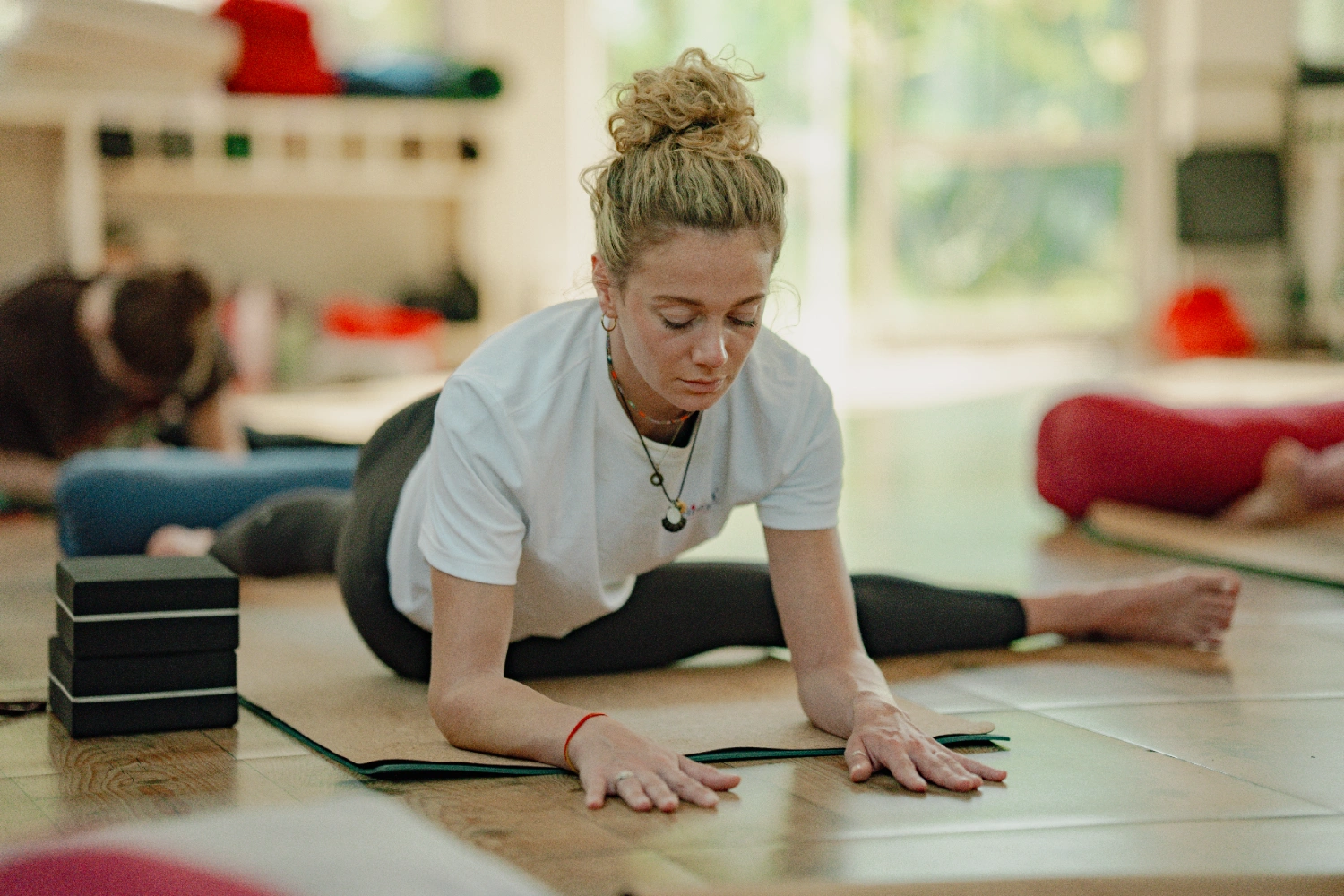 students enjoying rains