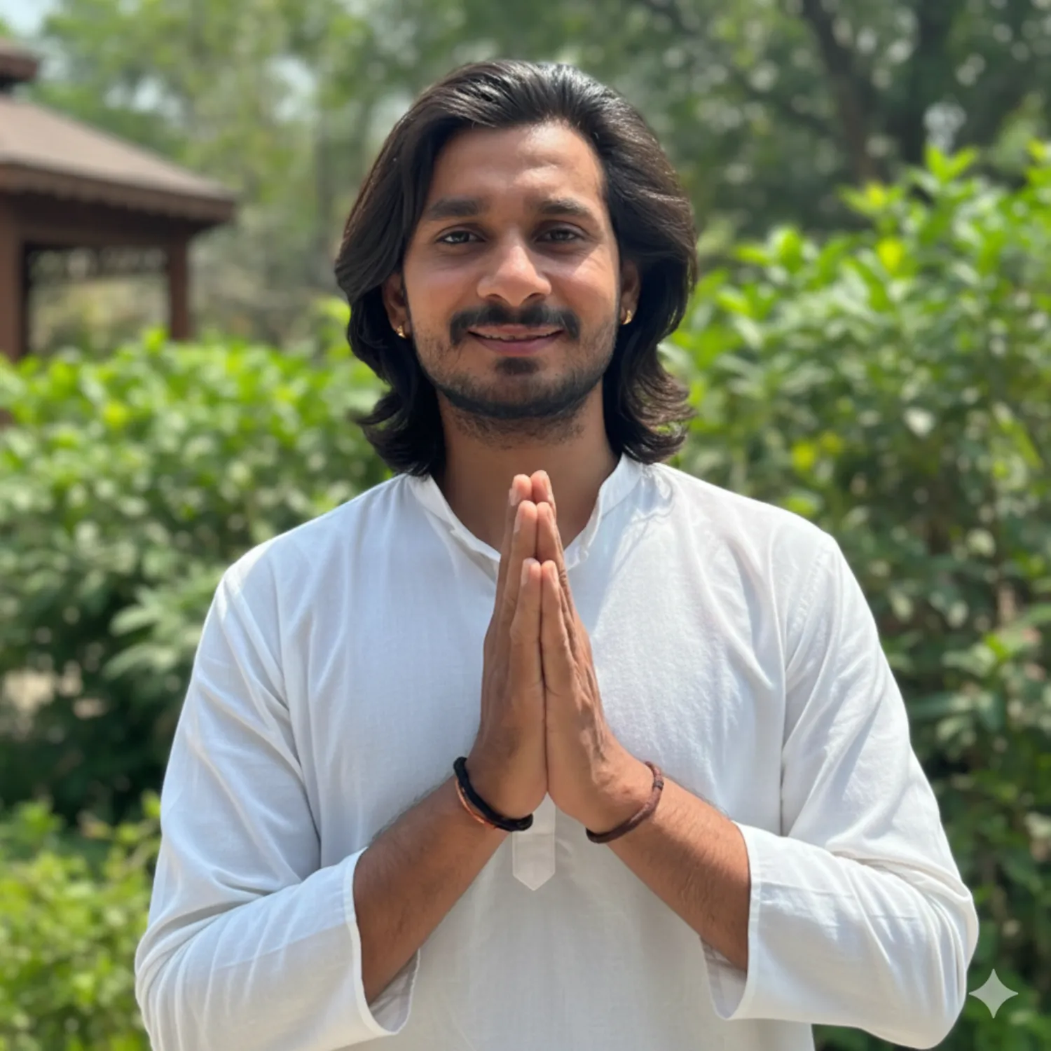 Yogacharya Sudhanshu Rayal, Yin yoga and alignment teacher at Adhiroha yoga school, Rishikesh