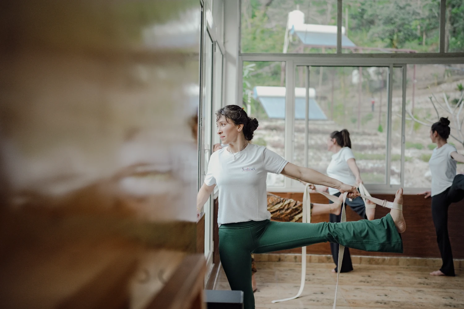 Ashtanga Vinyasa Yoga Students Adhiroha